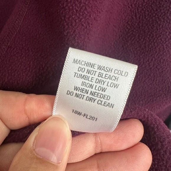 Gander Mtn. Full Zip Jacket Athletic Lightweight Purple Gray Trim Women‎ Small - Picture 9 of 12